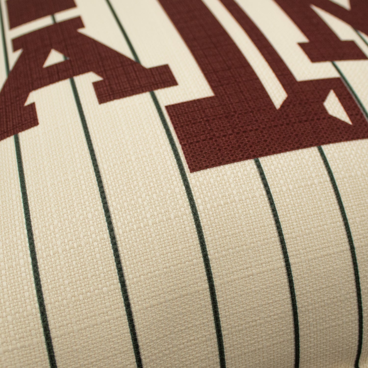 Texas A&M Pinstripe Pillow