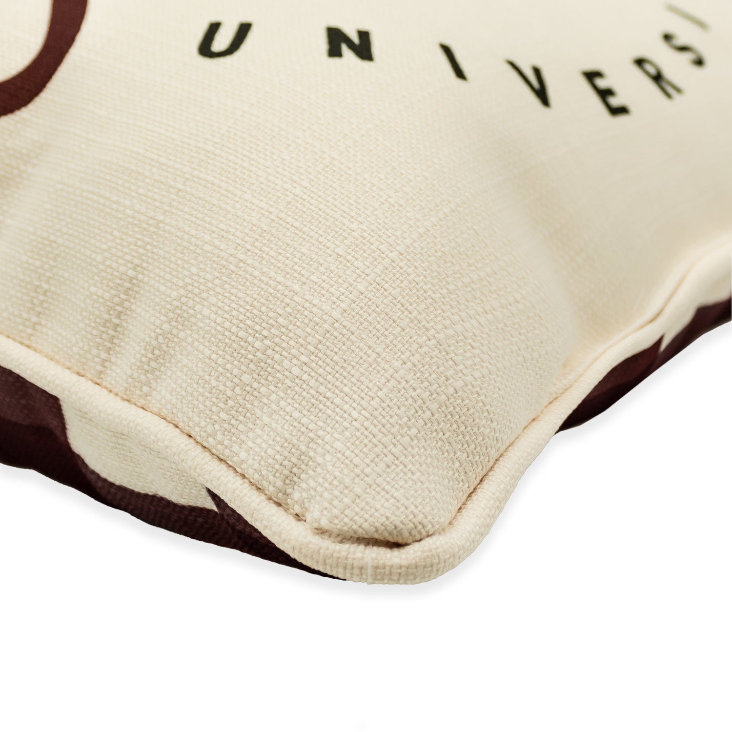 Texas A&M Aggies Circle Plaid Back Pillow