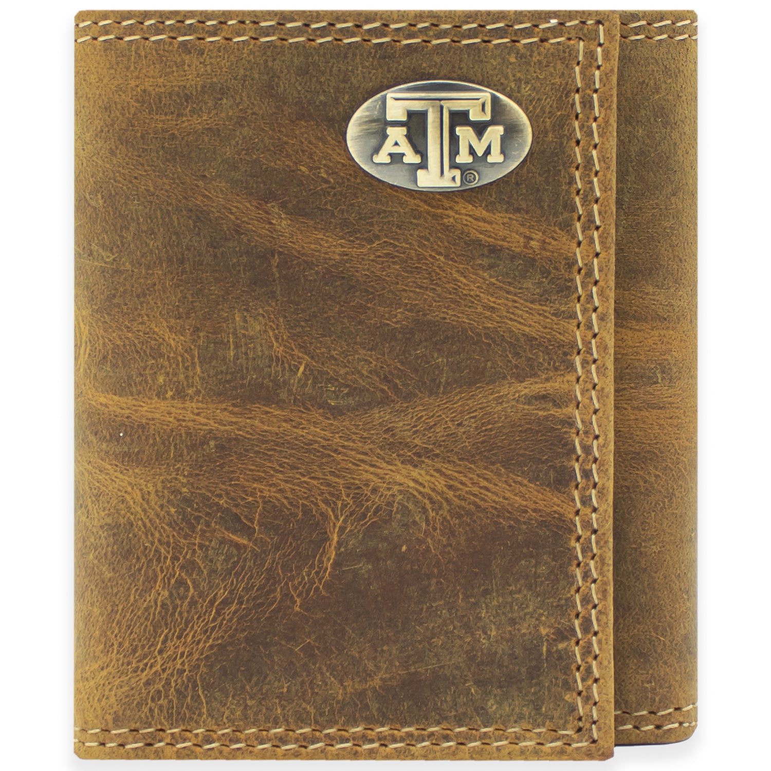 Texas A&M Trifold Conch Wallet