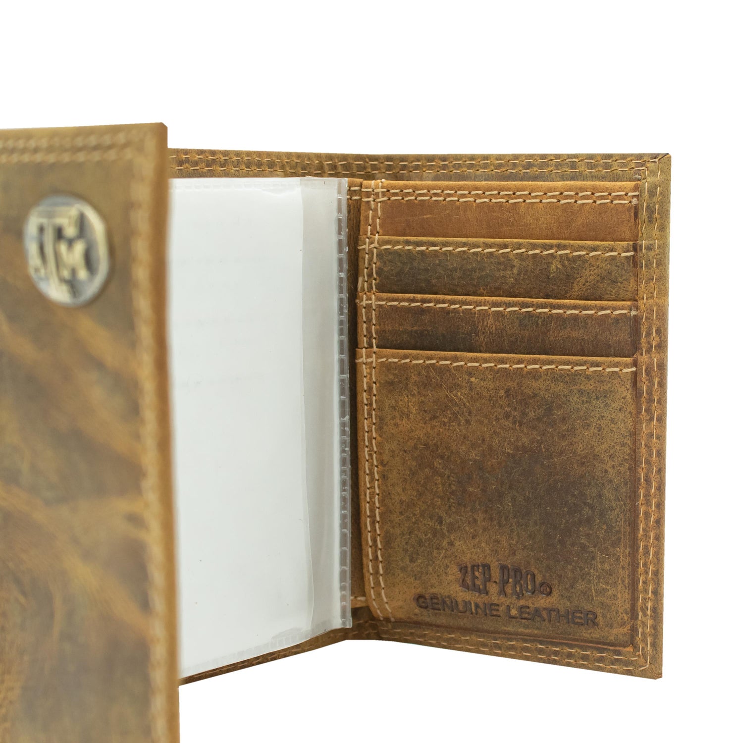 Texas A&M Trifold Conch Wallet