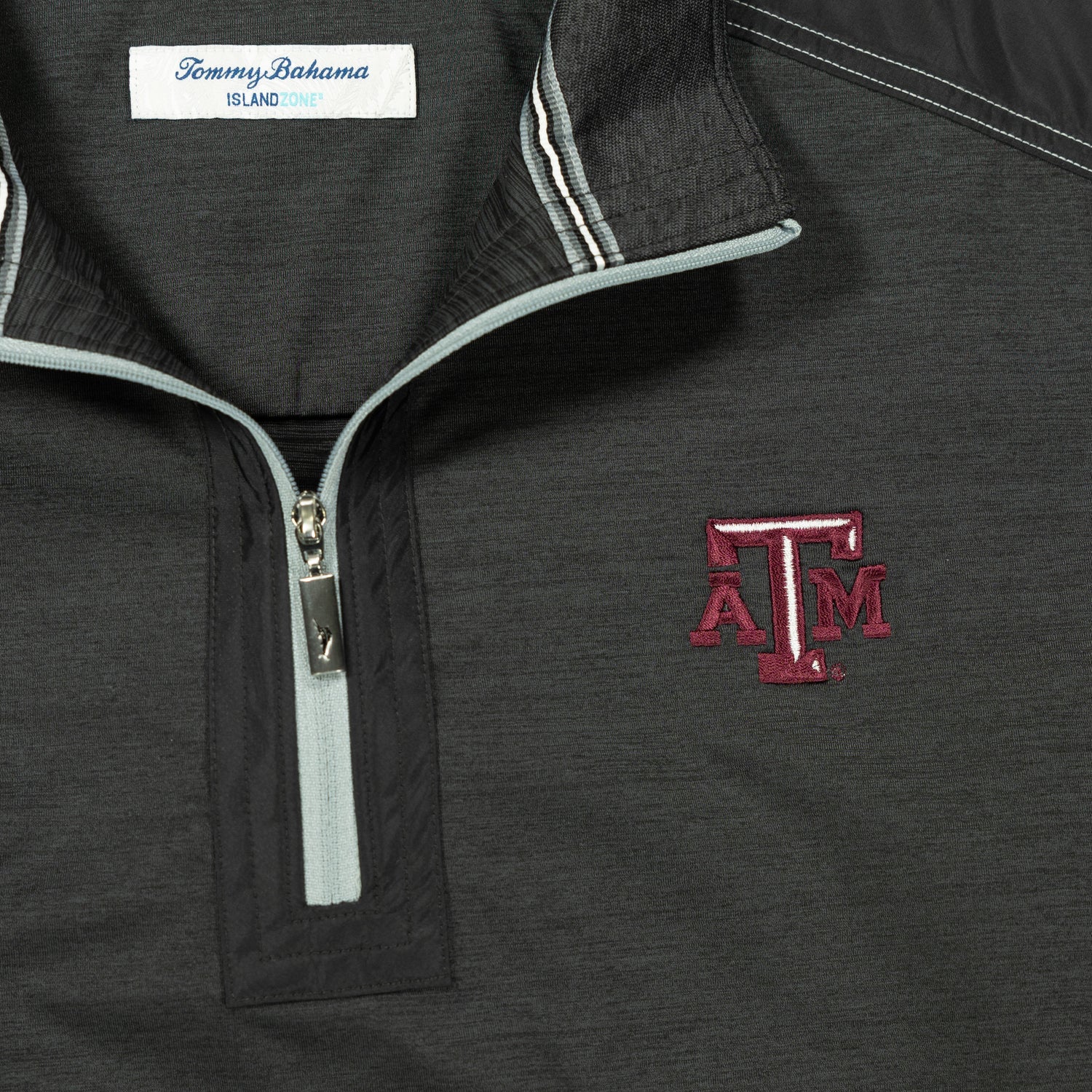 Texas A&M Tommy Bahama Sport on Deck Quarter Zip