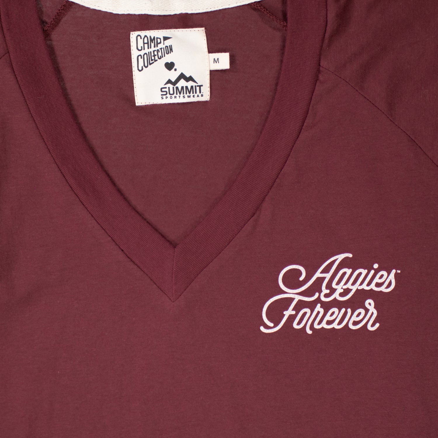 Aggies Forever Ventura V Neck Tee