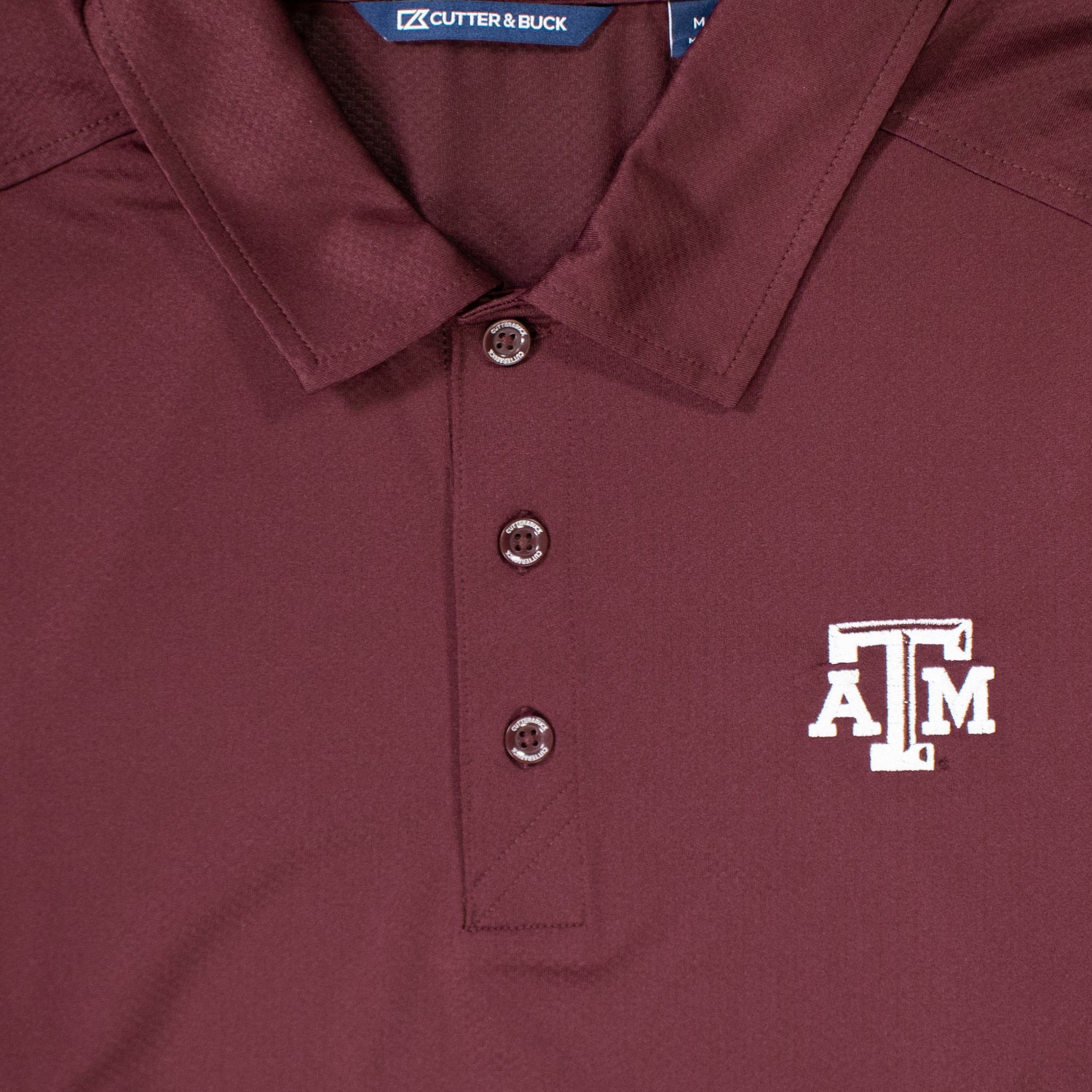 Texas A&M Cutter & Buck Men's Prospect Polo