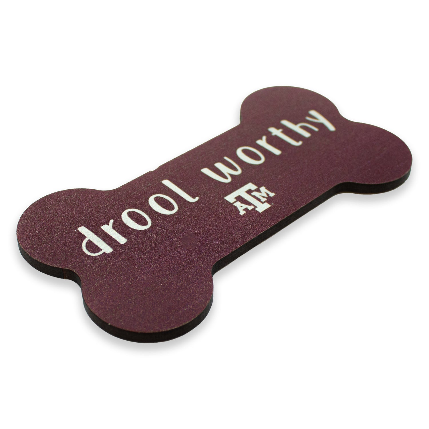Texas A&M Drool Worthy Dog Bone Magnet