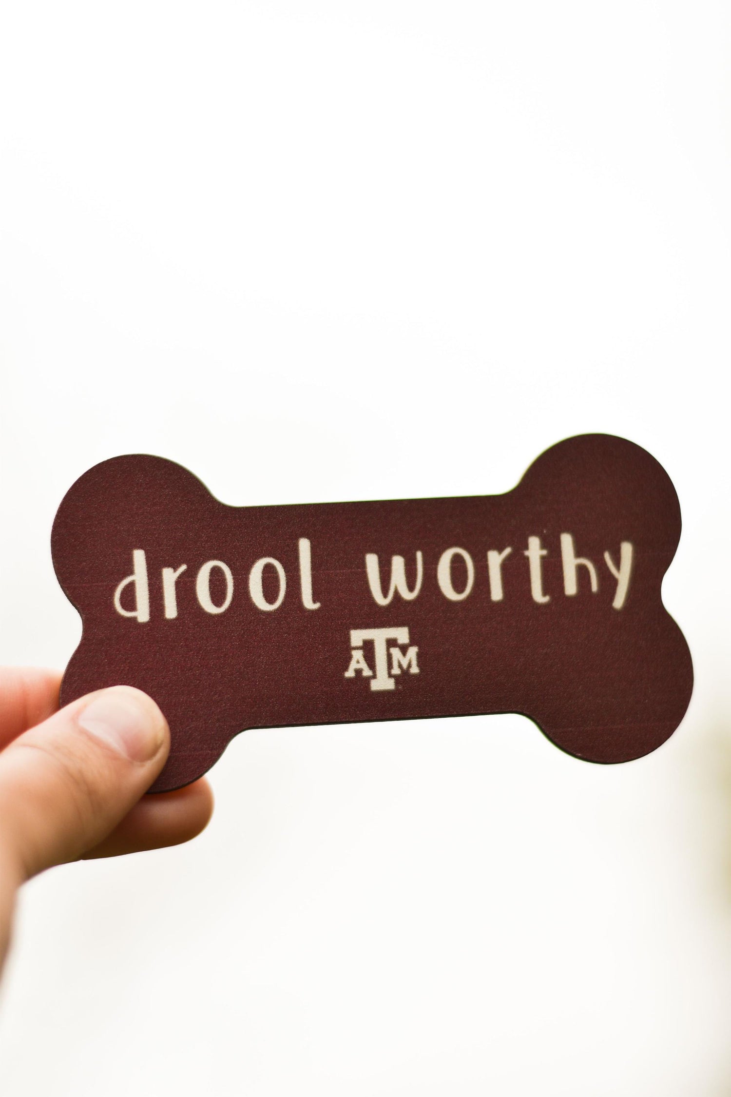 Texas A&M Drool Worthy Dog Bone Magnet