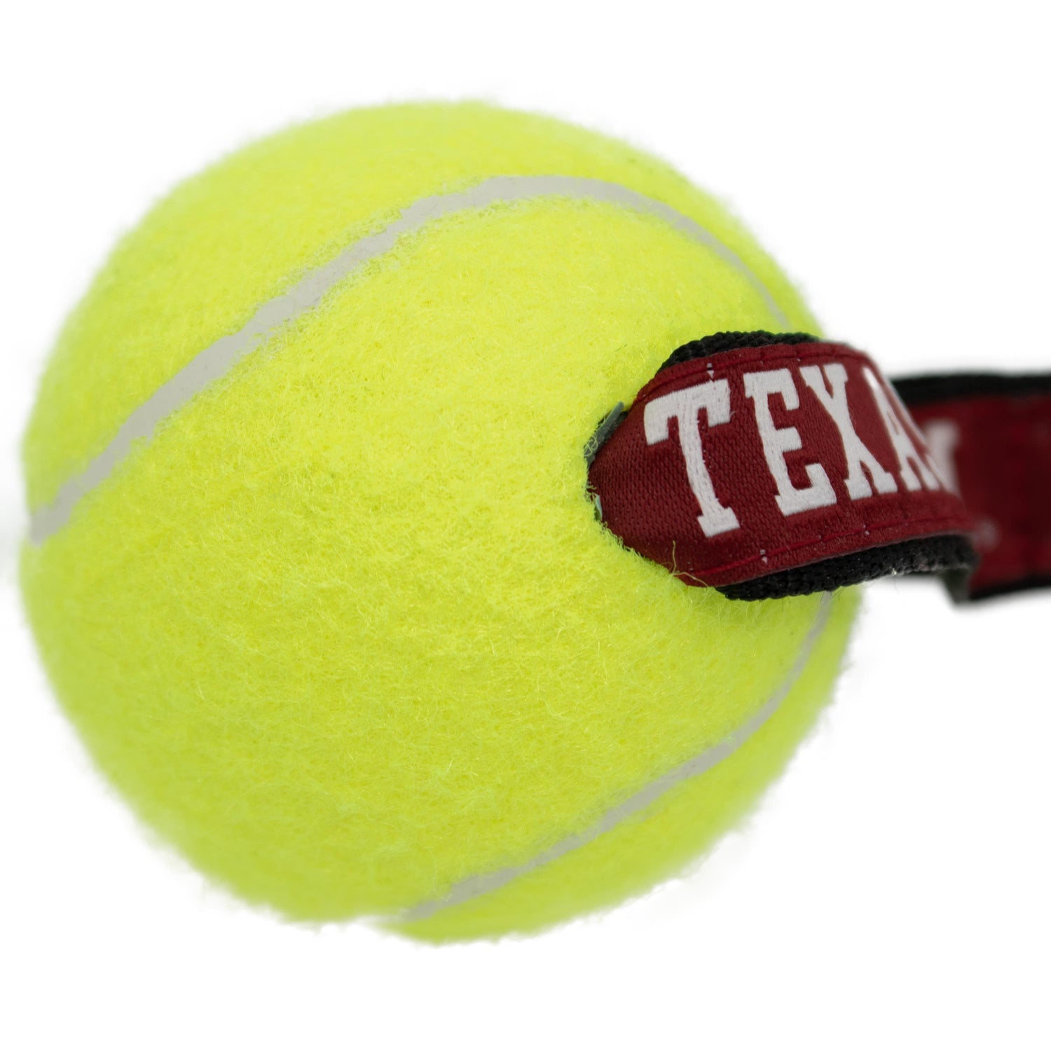 Texas A&M Woven Tennis Ball Toss Toy
