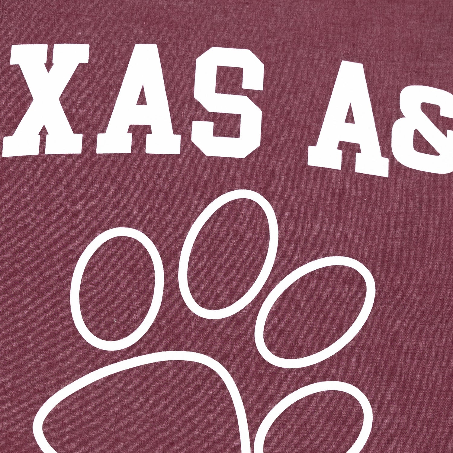 Texas A&M Large Triangle Pet Bandana
