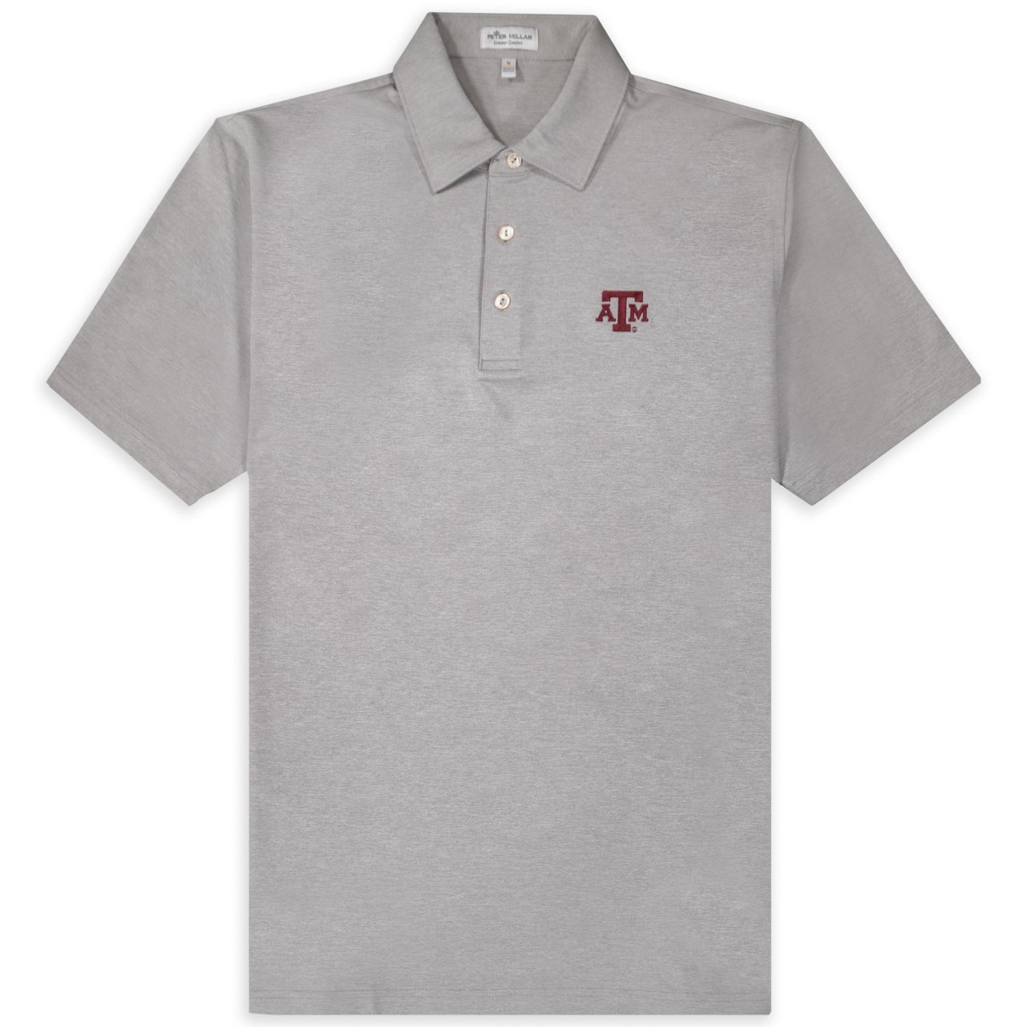 Texas A&M Peter Millar Solid Stretch Jersey Polo