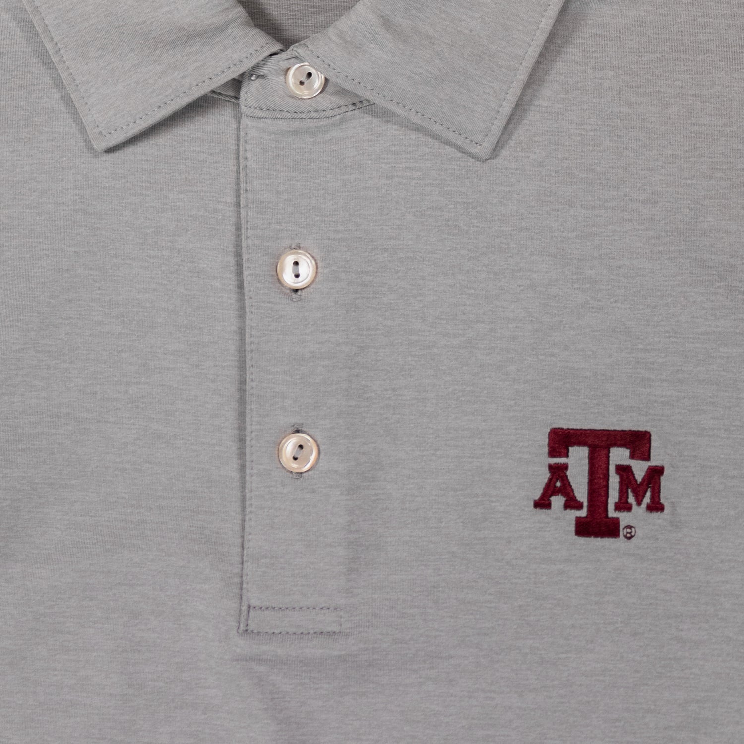 Texas A&M Peter Millar Solid Stretch Jersey Polo