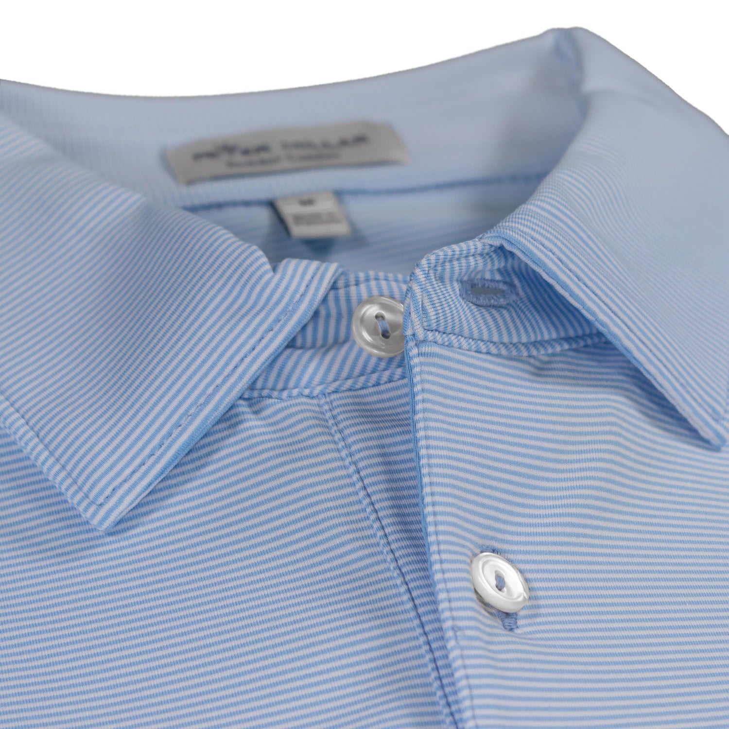 Texas A&M Peter Millar Jubilee Stripe Stretch Jersey Polo