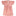 Pink V Neck Open Back Dress