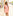 Pink V Neck Open Back Dress