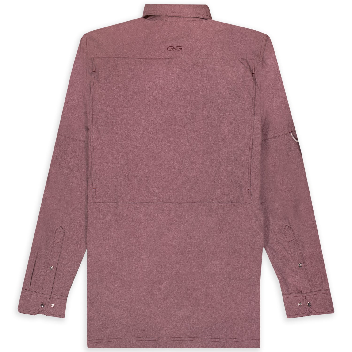 Maroon GameGuard Pearl Snap Shirt