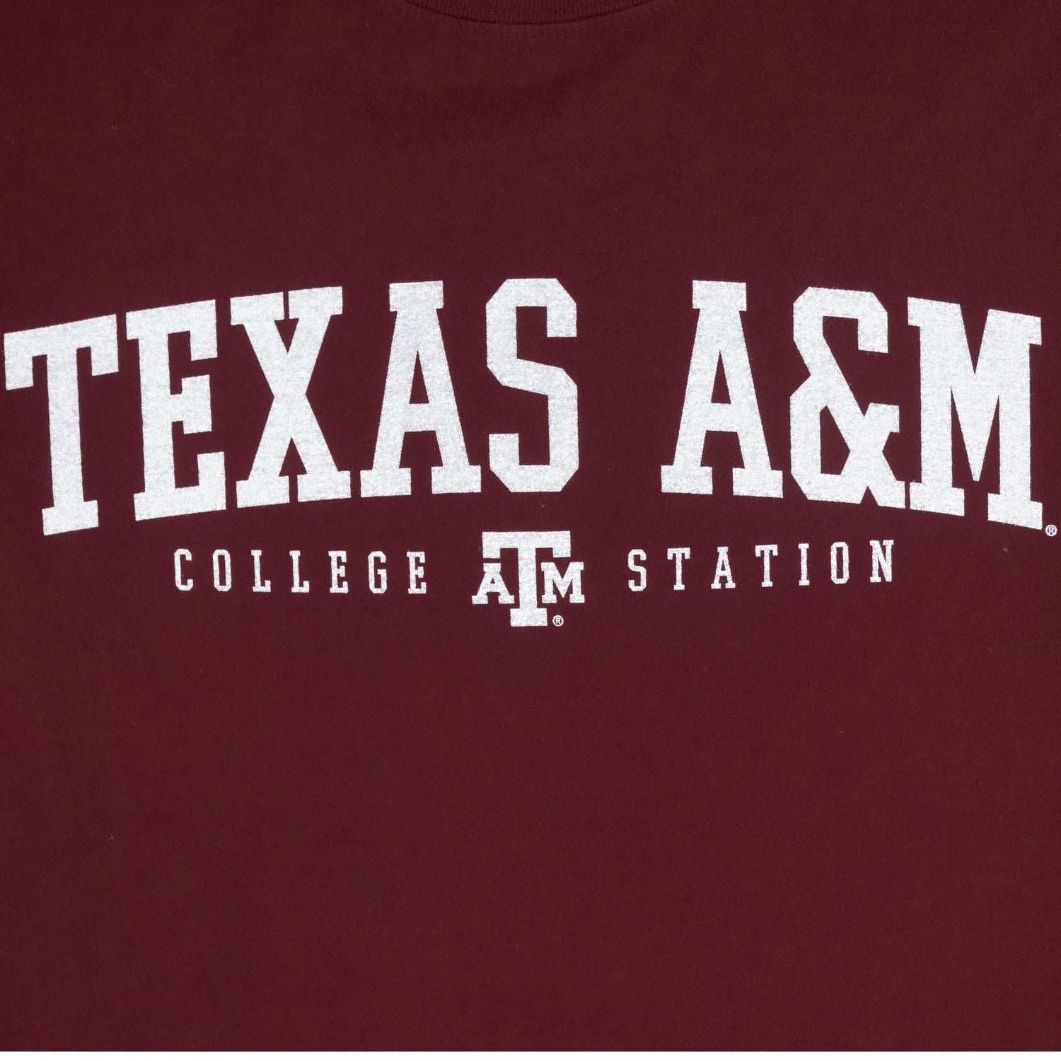 Texas A&M Aggie Basic Block Comfort Wash T-Shirt