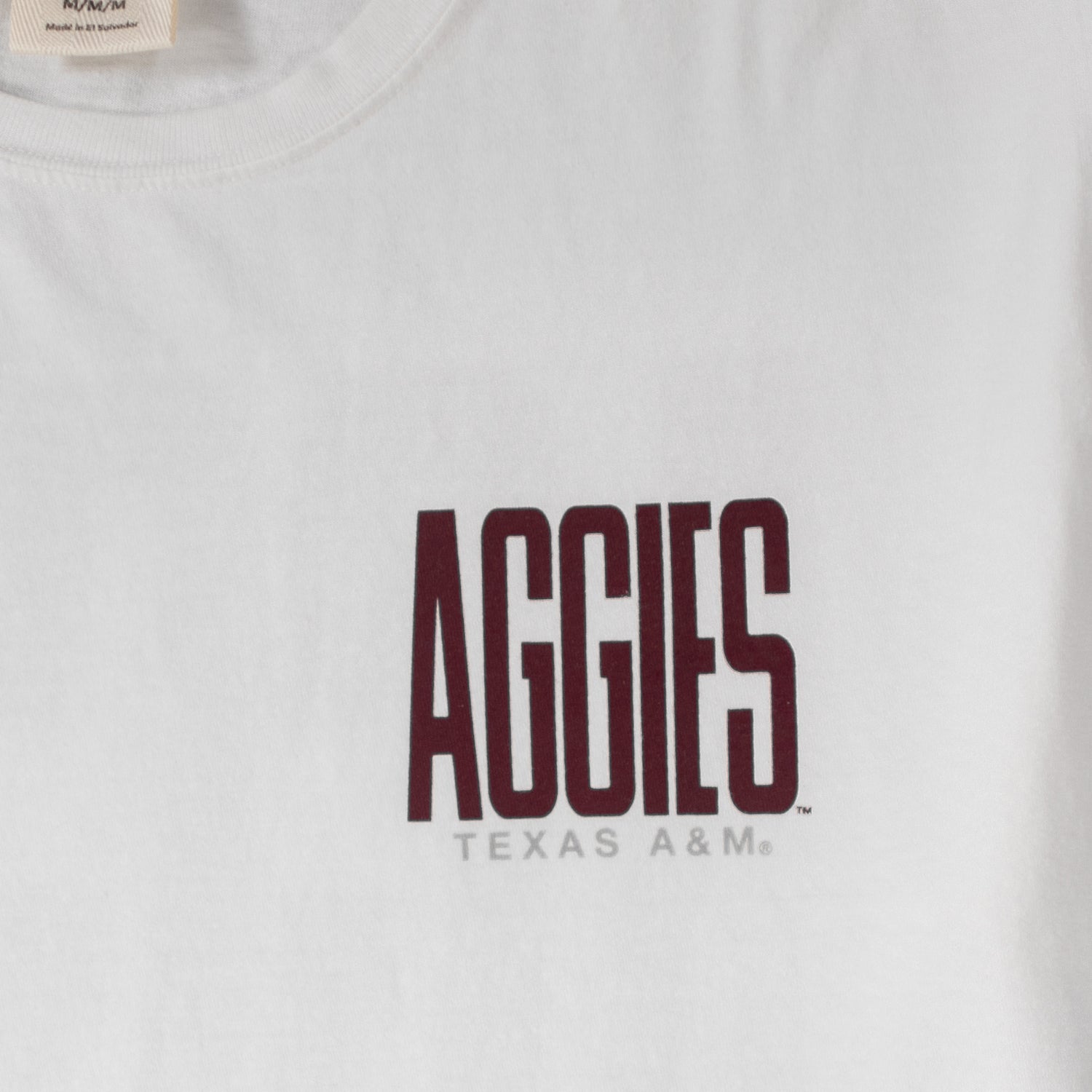 Texas A&M Bold Maroon Aggies T-Shirt