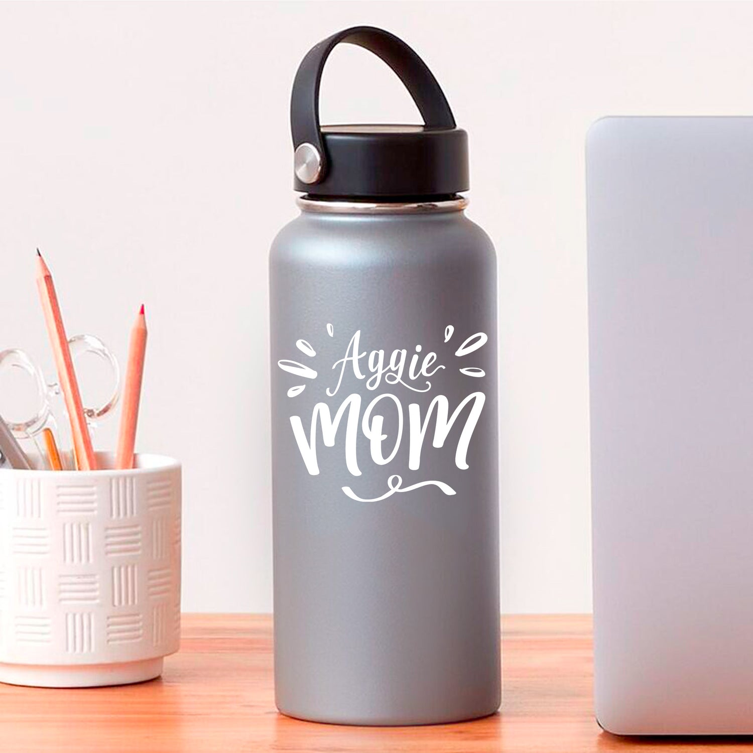 Texas A&M Aggie Mom Burst Decal