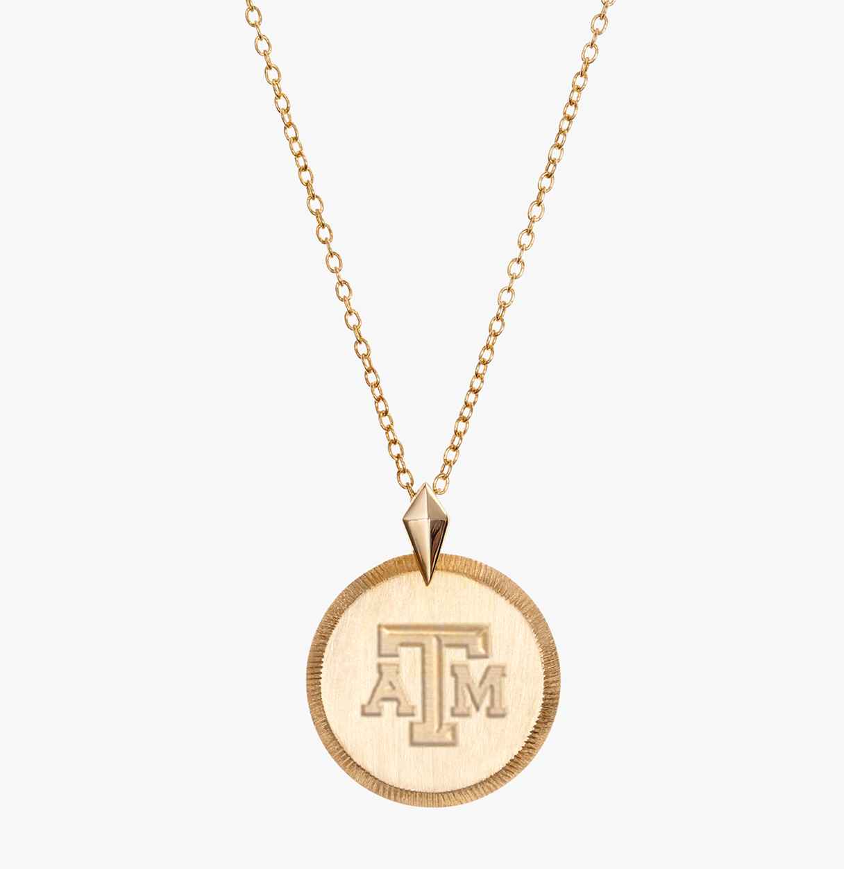 Texas A&M Kyle Cavan Florentine Petite Pendant