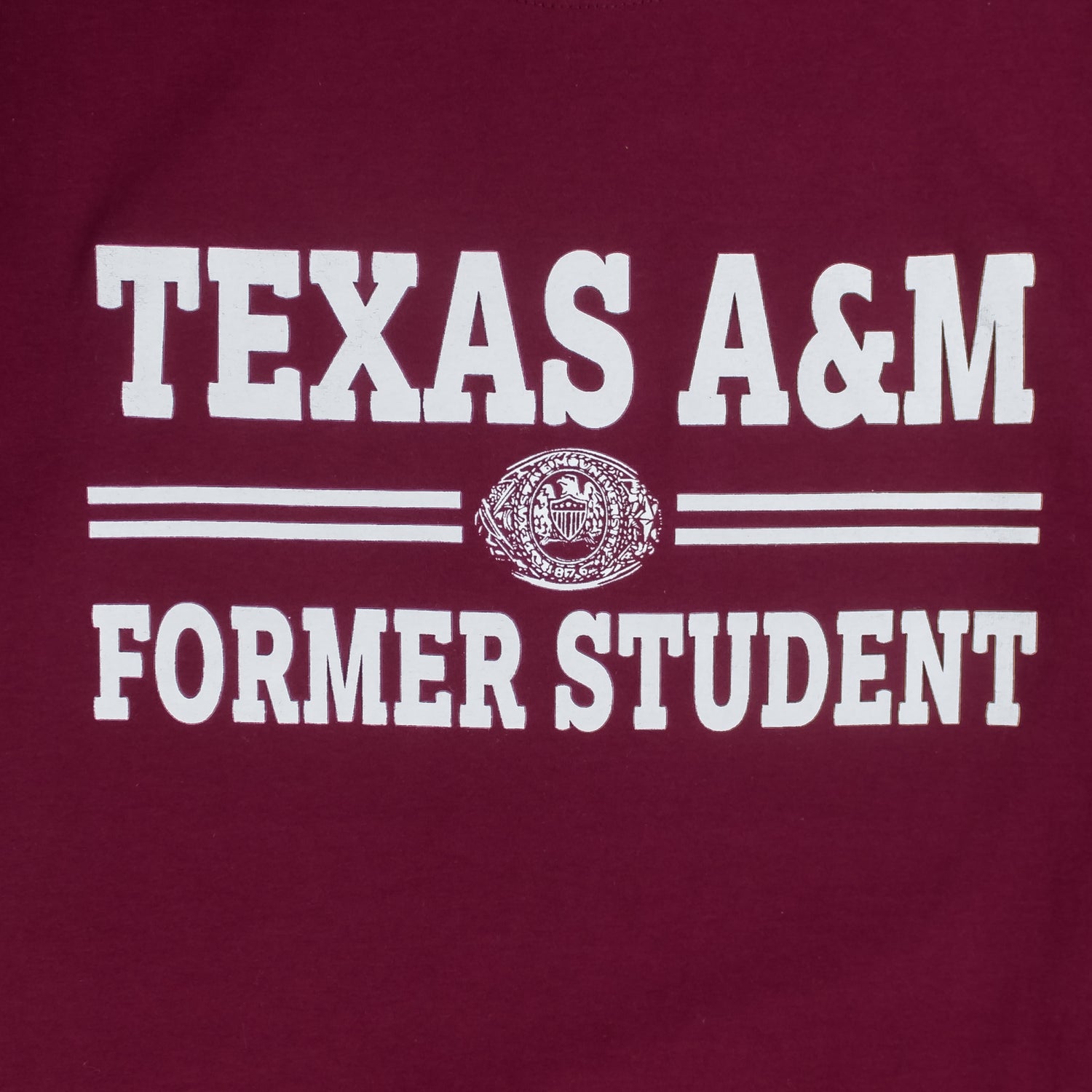 Texas A&M Former Student Double Bar T-Shirt