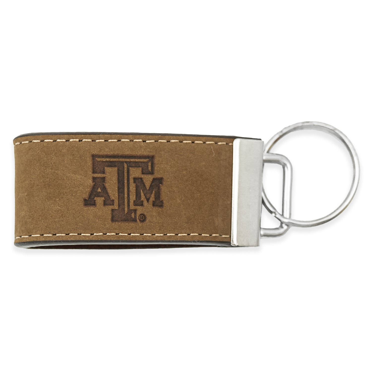 Texas A&M Leather Key Chain