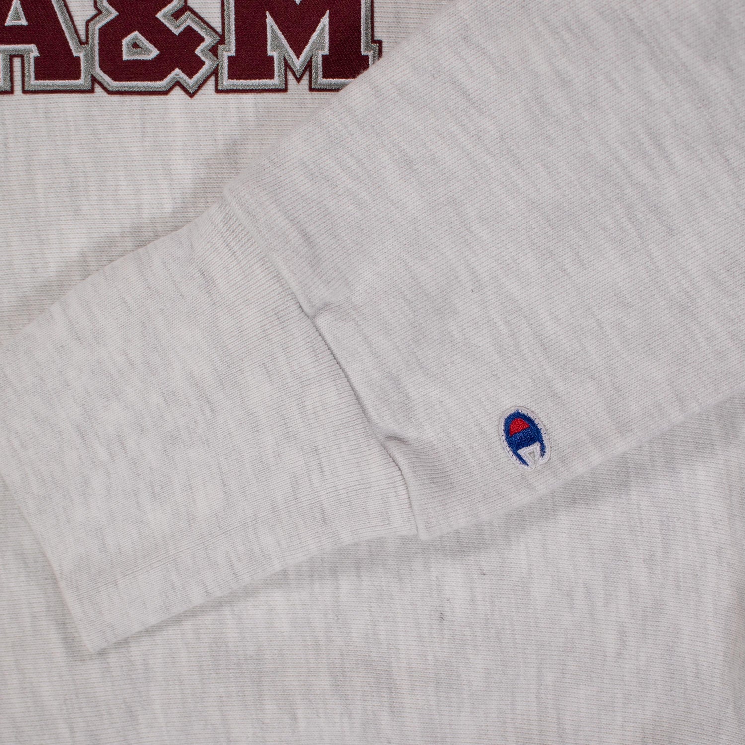 Texas A&M Champion Arch Reverse Weave Crop Crew