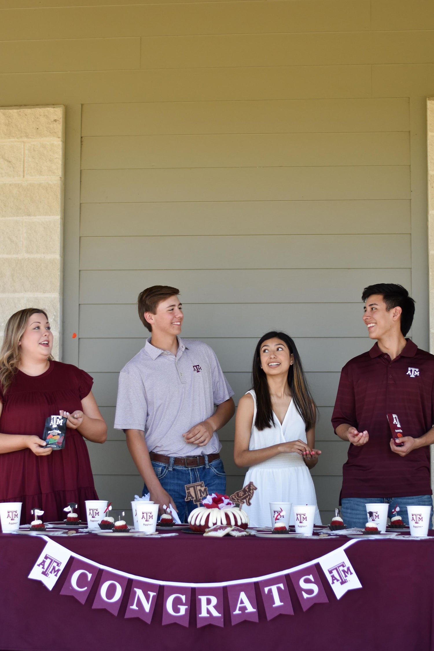 Texas A&M Congrats Felt String Banner