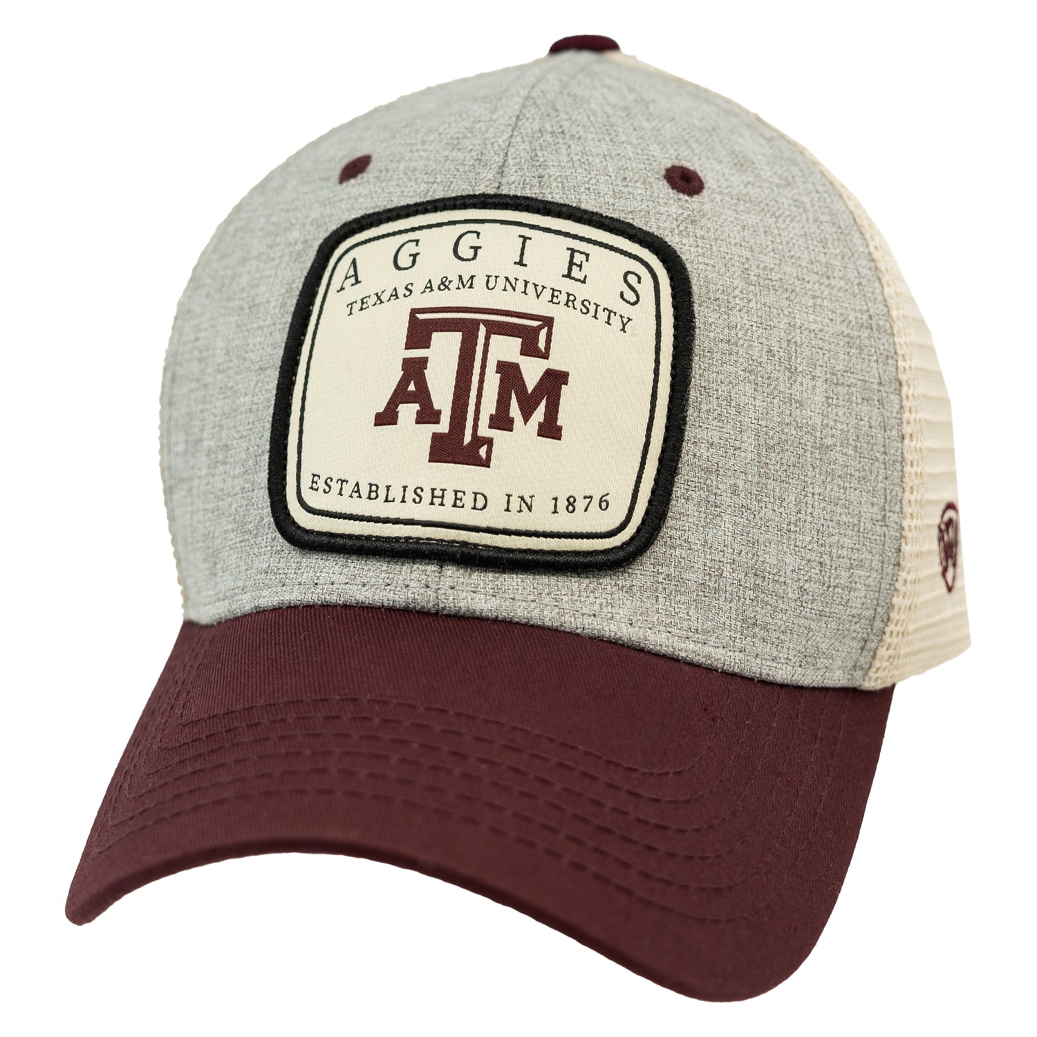 Texas A&M Aggies Patch Three-Tone Mesh Hat