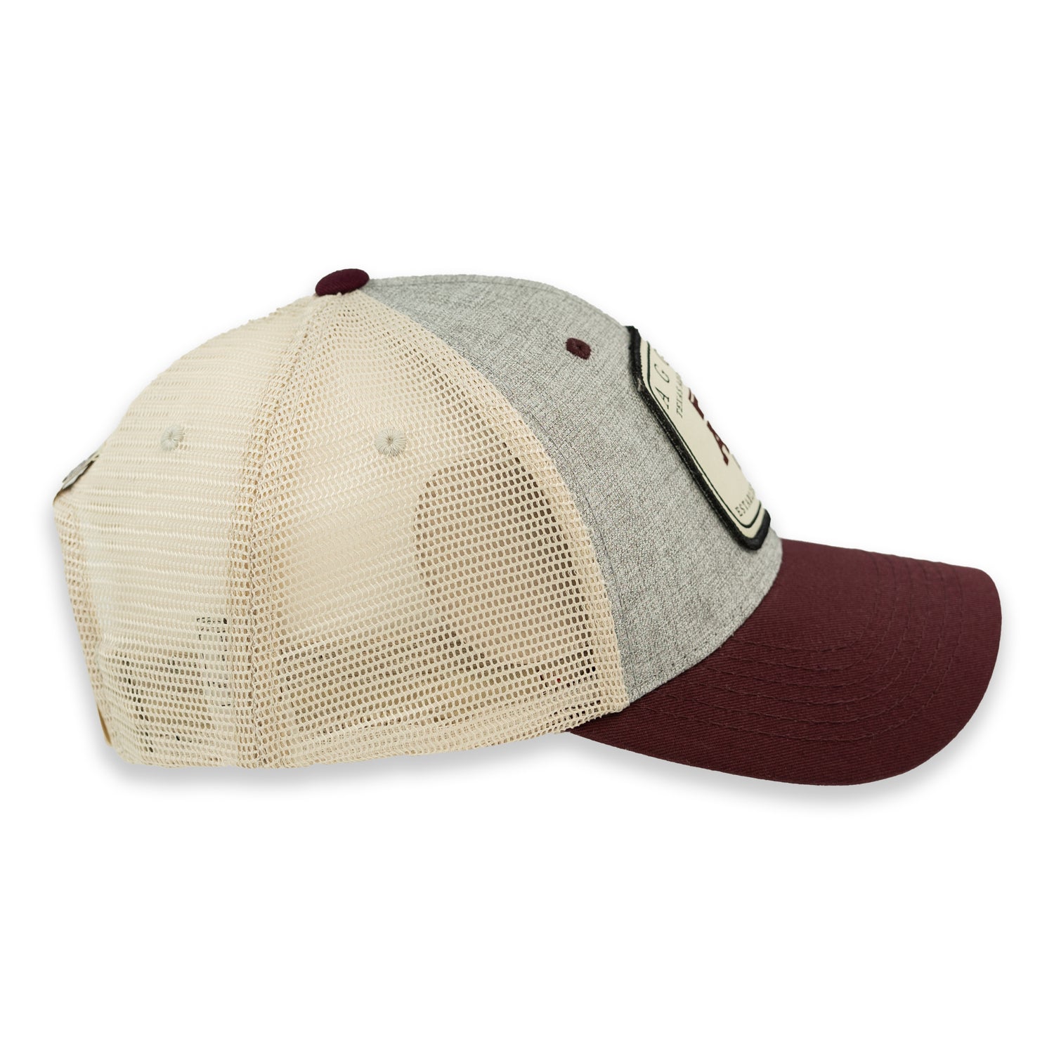 Texas A&M Aggies Patch Three-Tone Mesh Hat