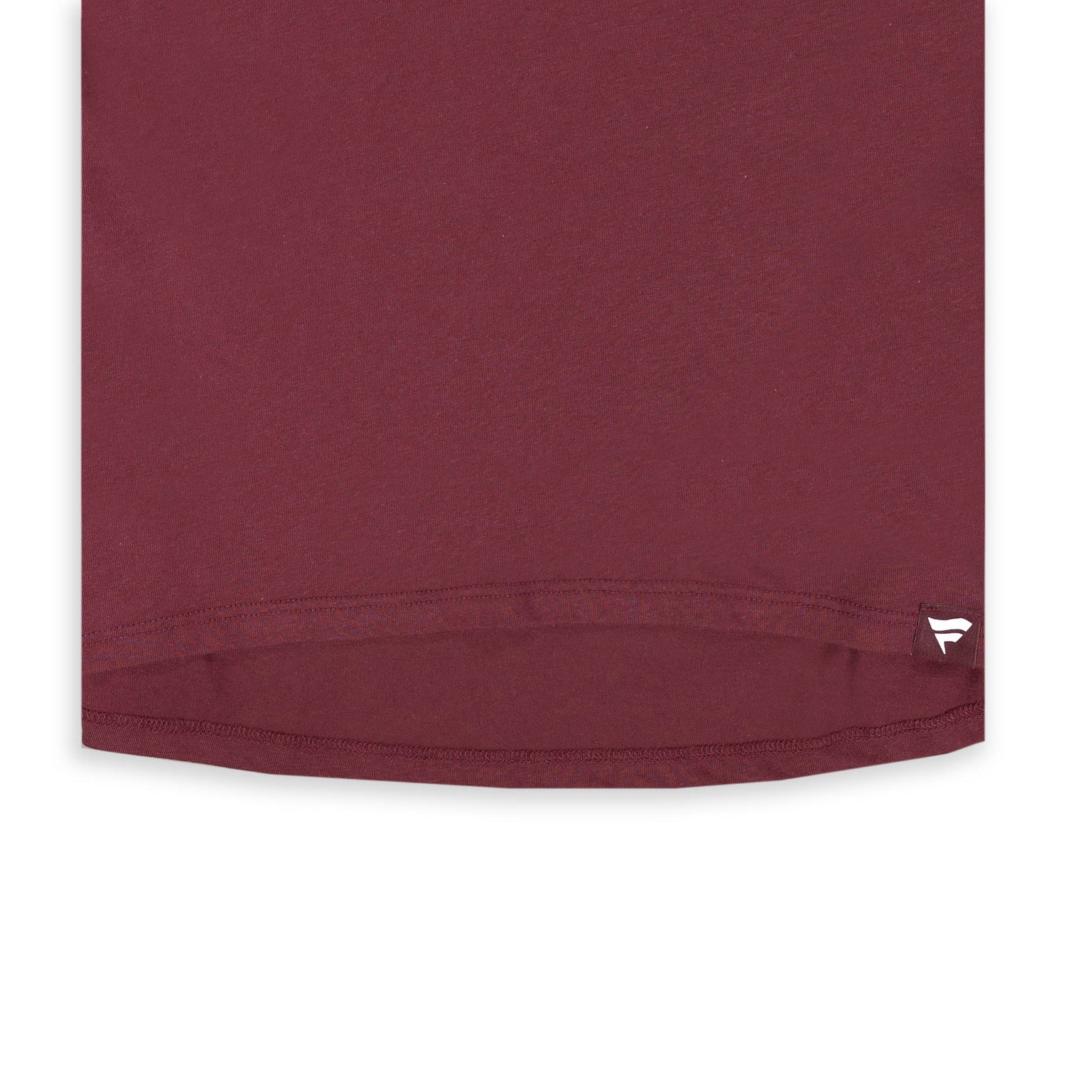 Texas A&M Maroon Striped Iconic High Low Short Sleeve Tee