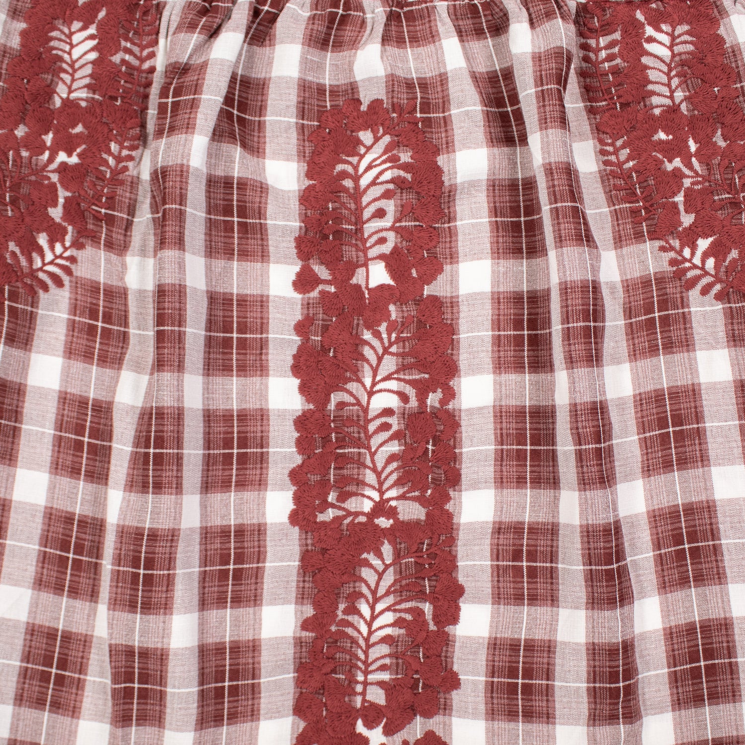 Magnolia Plaid Top