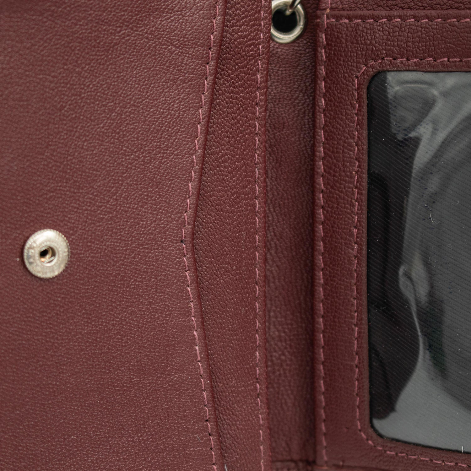 Texas A&M Nappa Leather Snap Id Holder