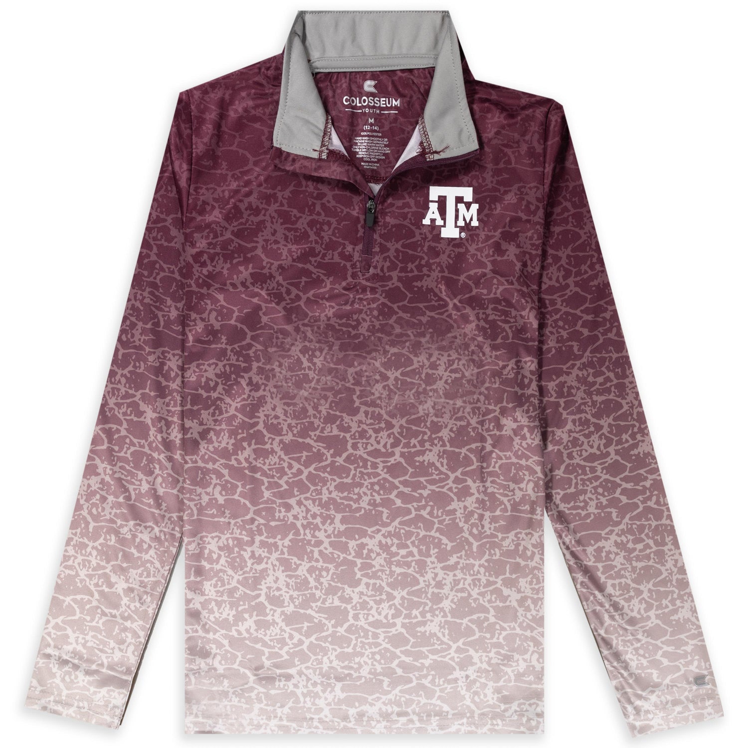 Texas A&M Colosseum Youth Walter Quarter Zip Pullover