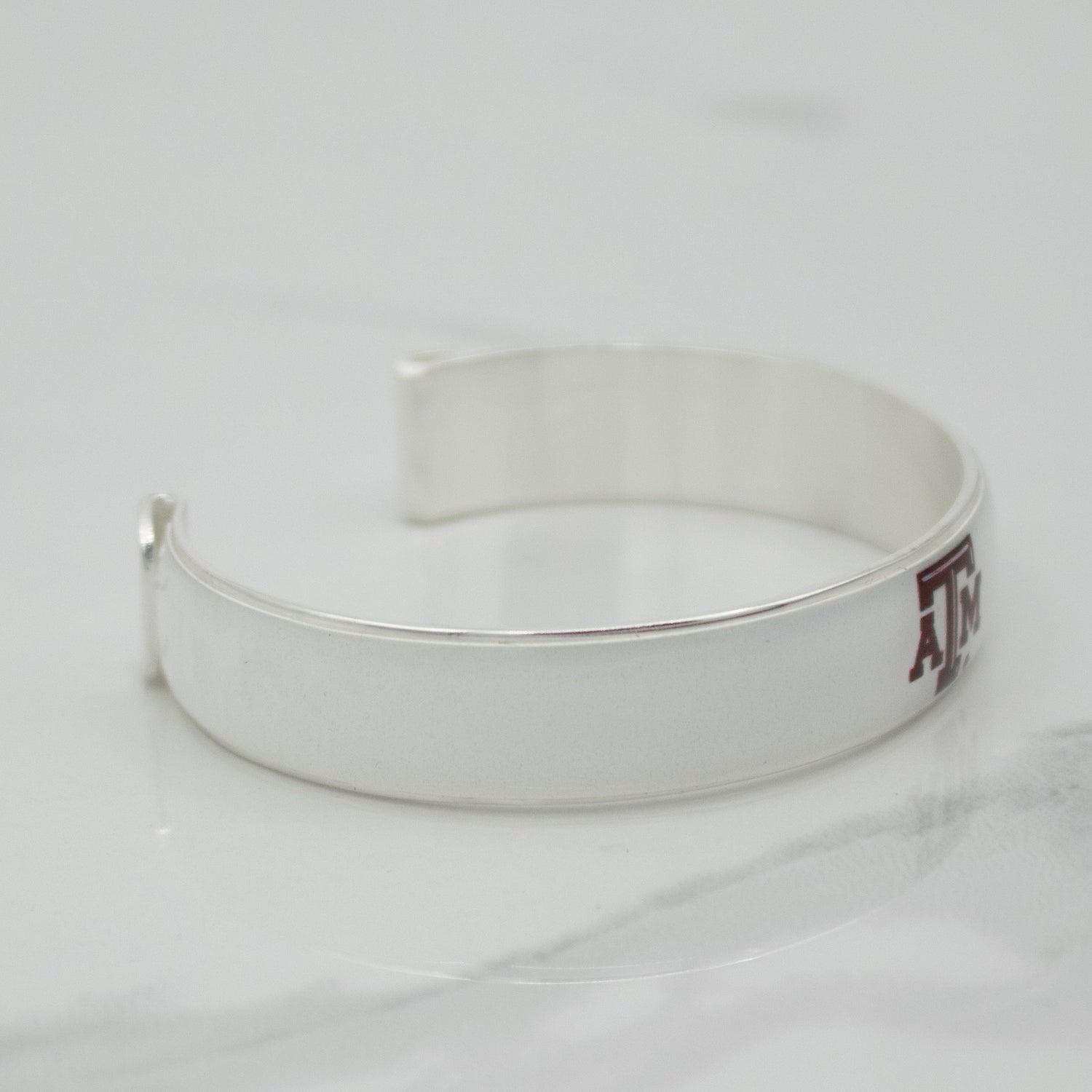Texas A&M Art Deco Cuff Bracelet