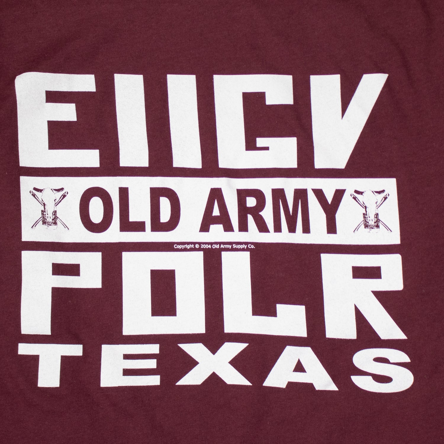 Letters Texas T-Shirt