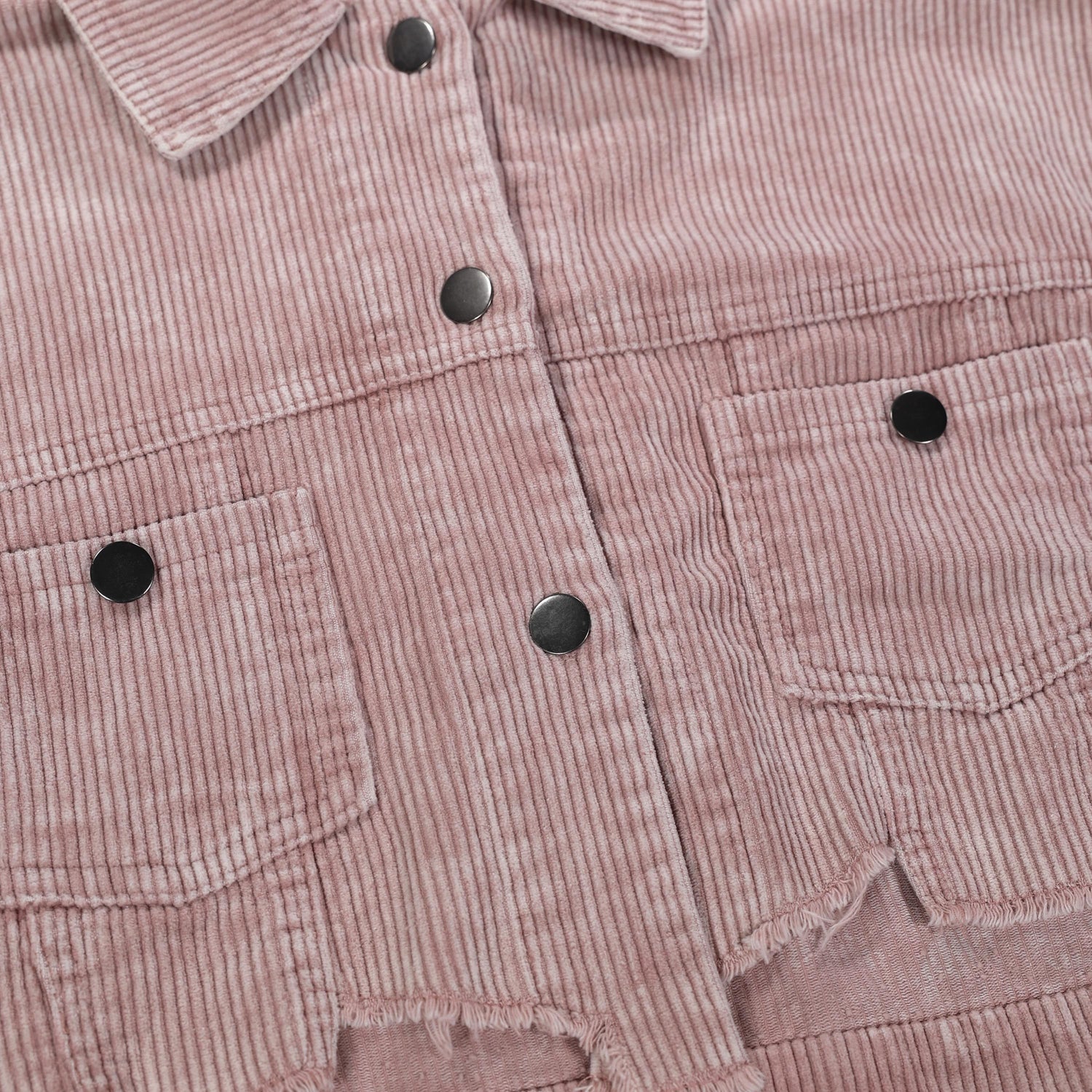 Cropped Corduroy Jacket