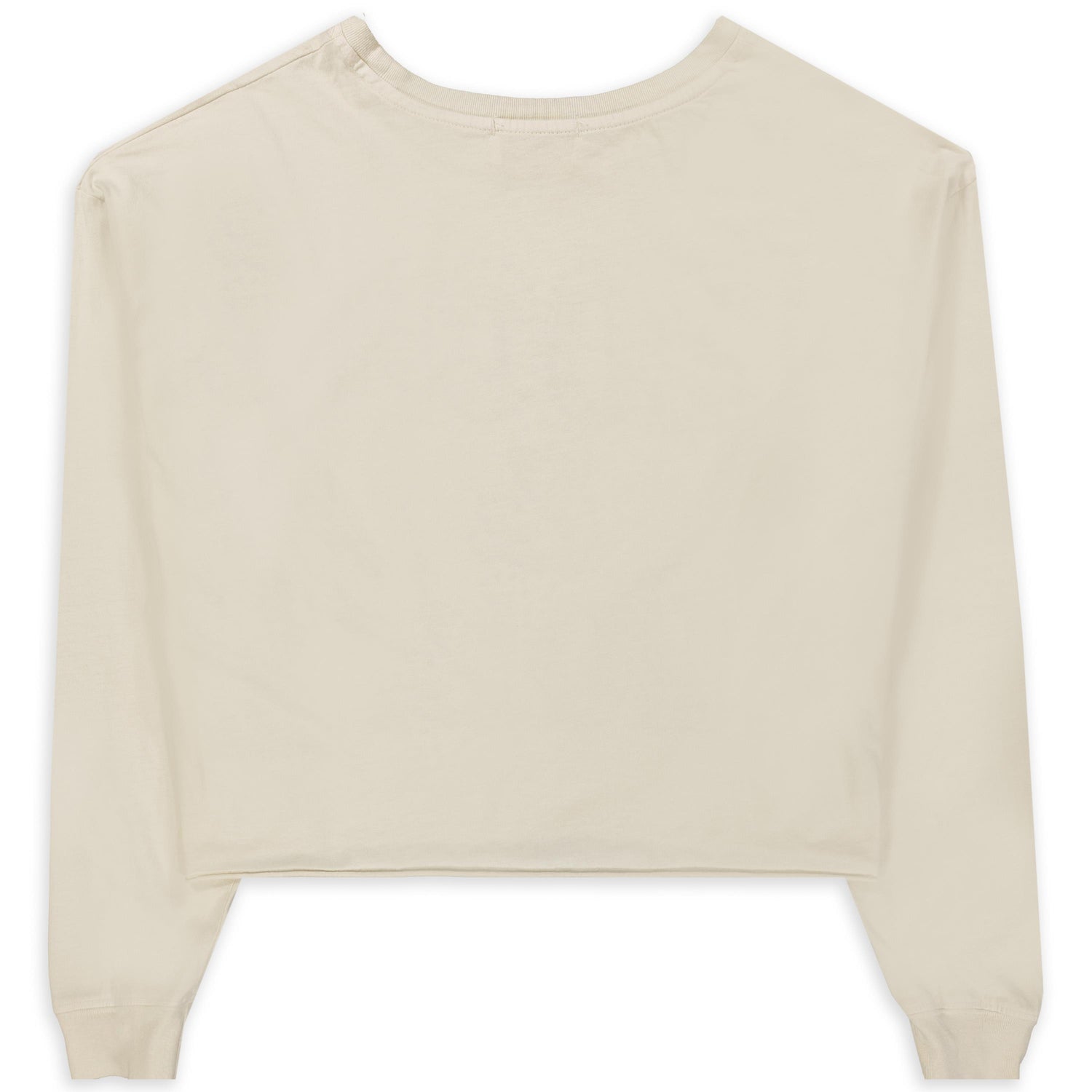Rock & Roll Punch Out Long Sleeve Crop