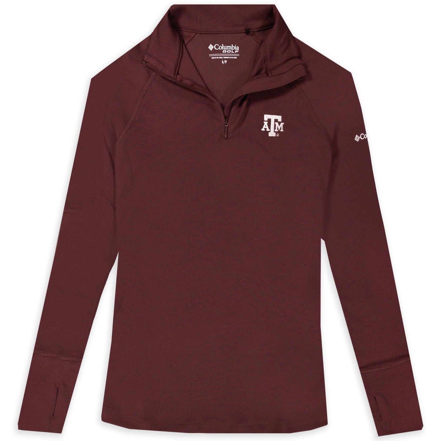 Texas A&M Columbia Omni Wick Flop Shot 1/4 Zip