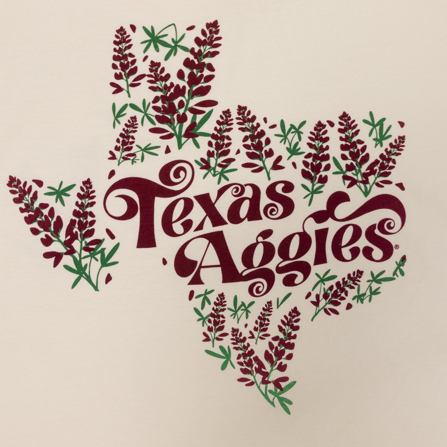 Texas Aggies Maroon Bonnet T-Shirt