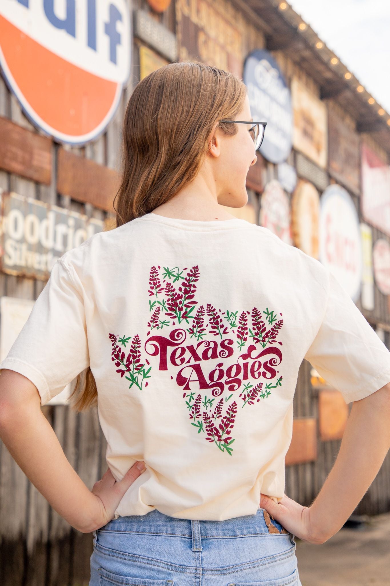 Texas Aggies Maroon Bonnet T-Shirt