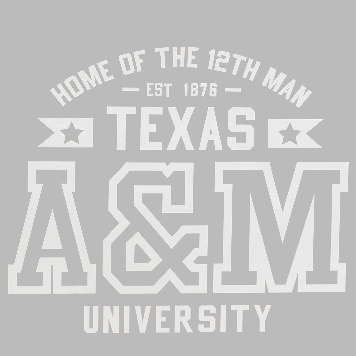 Texas A&M Home Of The 12th Man Decal