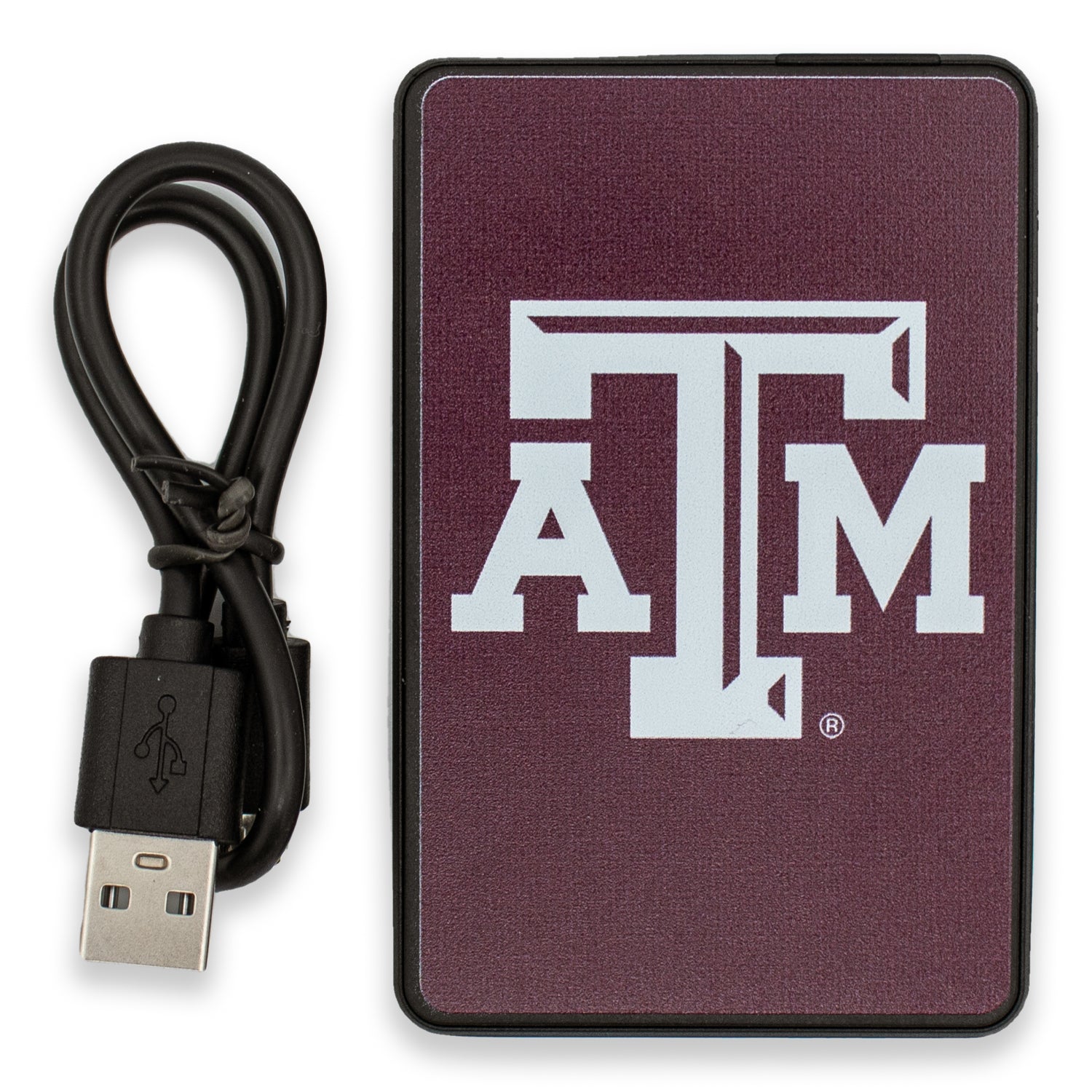 Texas A&M 2500Mah Credit Card Portable Charger