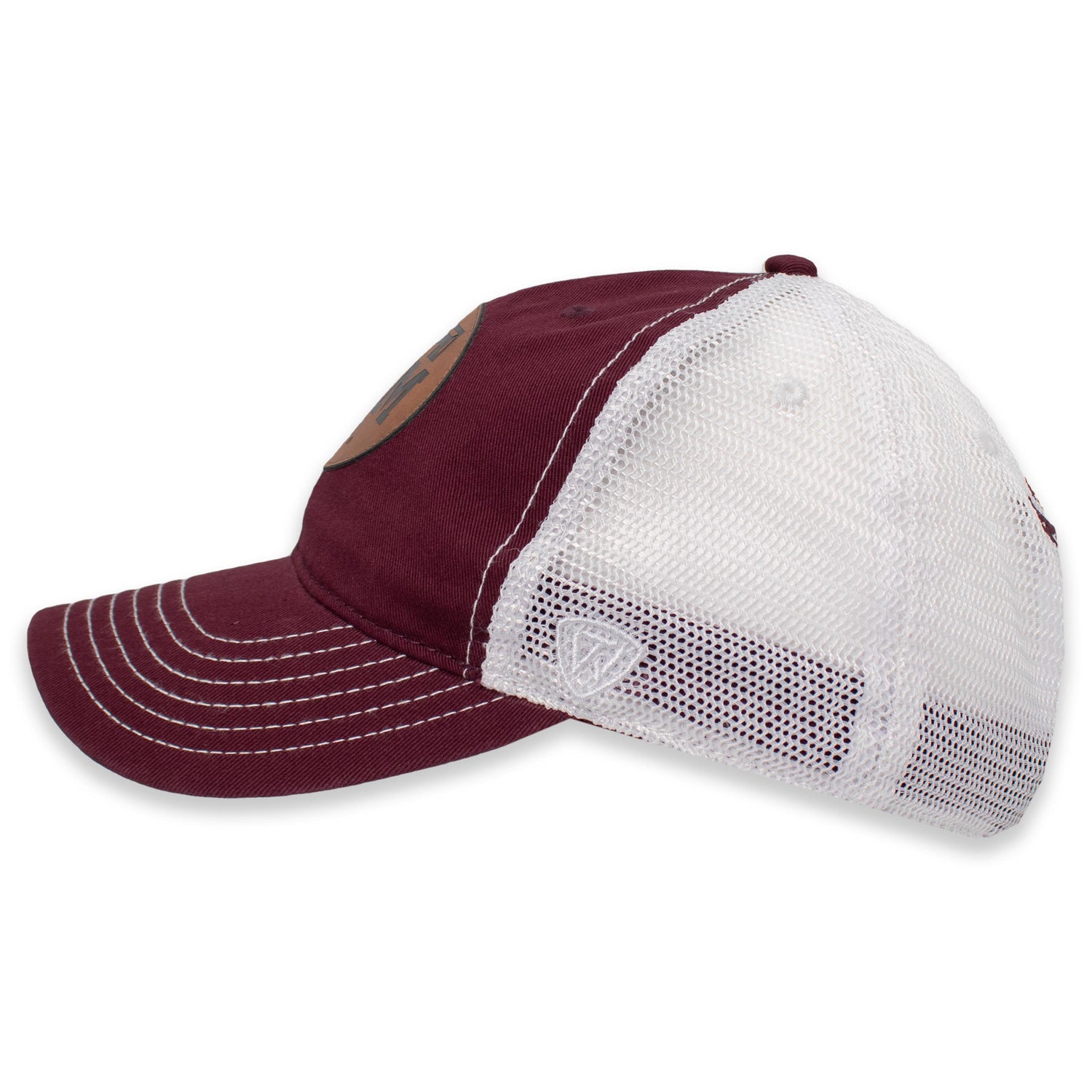 Texas A&M Aggies Fleet Leather Patch Hat