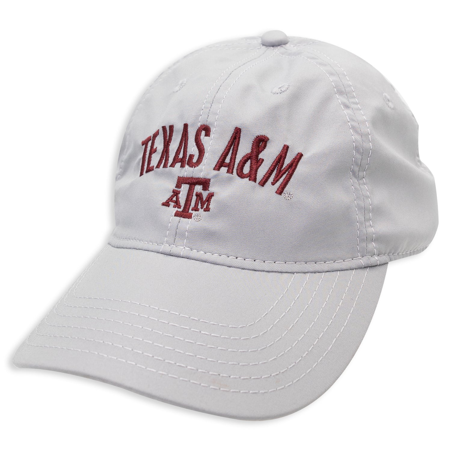 Texas A&M Cool Fit Arch Grey Hat