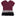 Maroon & Leopard Print Color Block Tiered Top