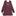 Deep Maroon V-Neck Ruched Long Sleeve Dress