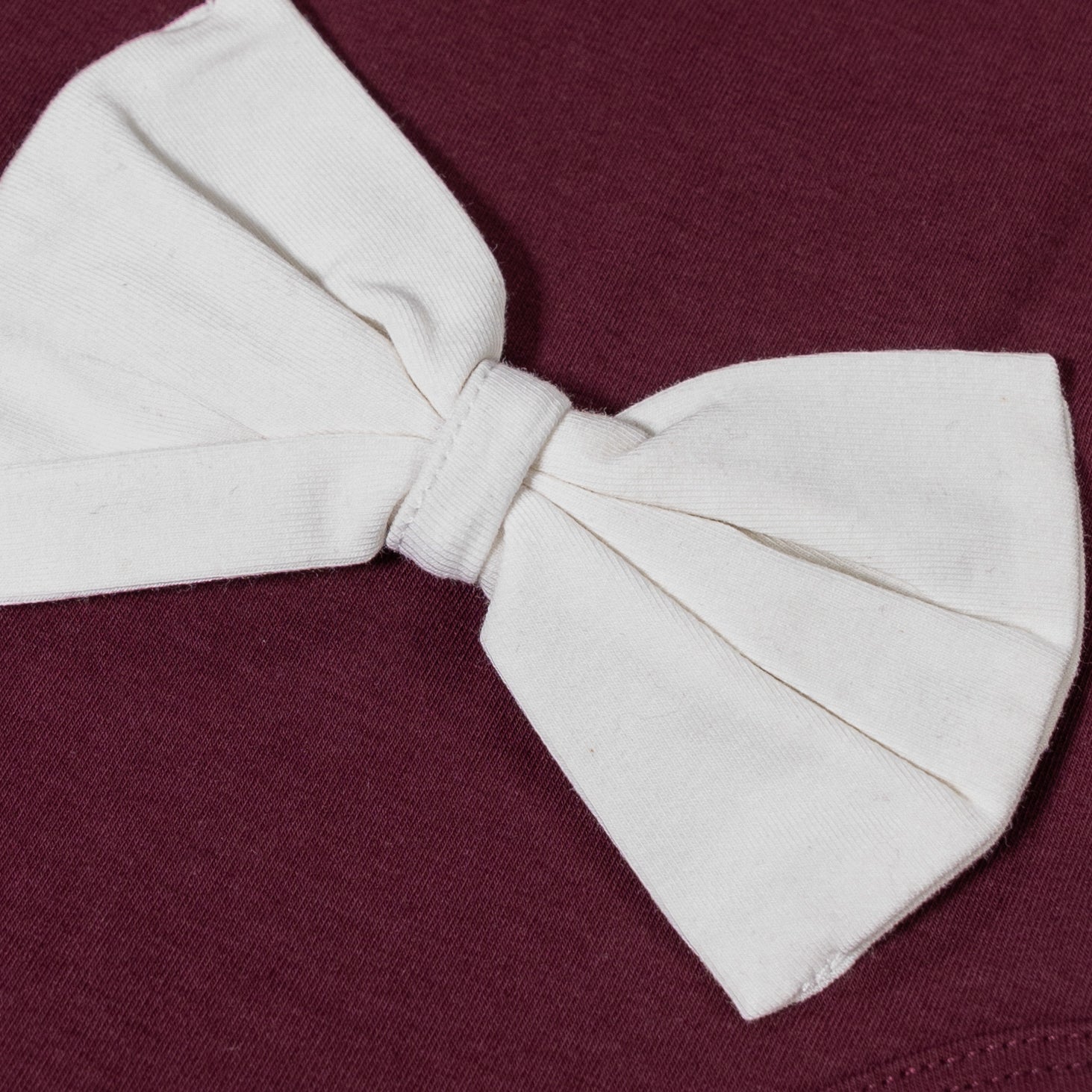 Class of 44 Bow Back Maroon Onesie