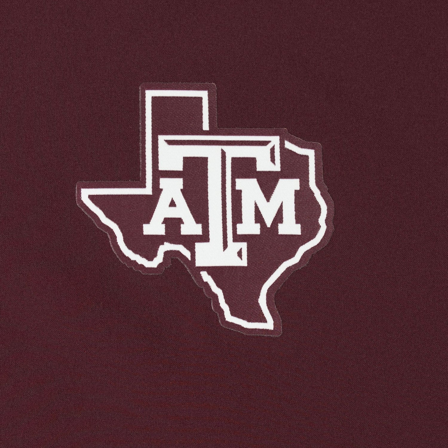 Texas A&M Stadium Coaches Maroon Polo