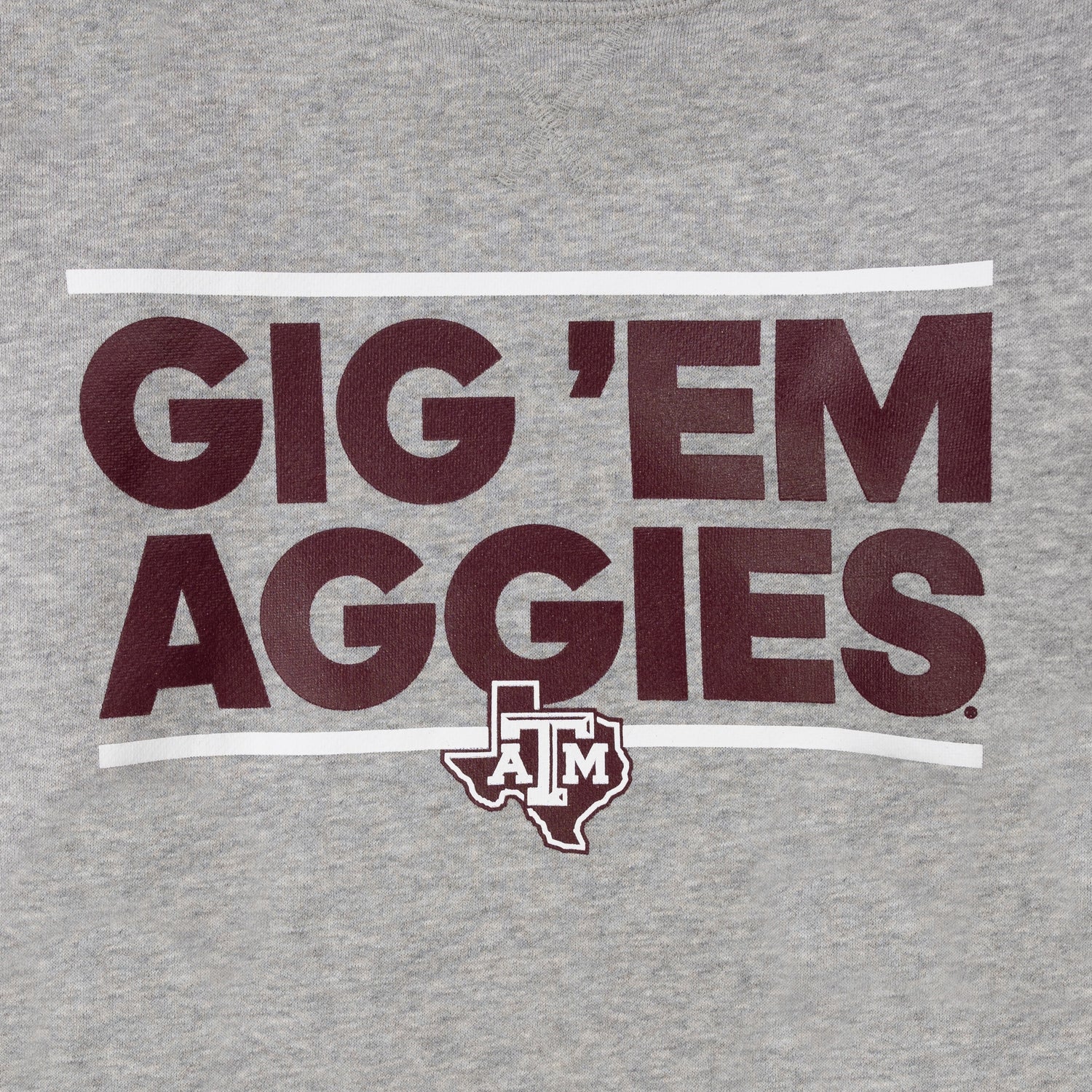 Youth Gig Em Aggies Fleece Crew