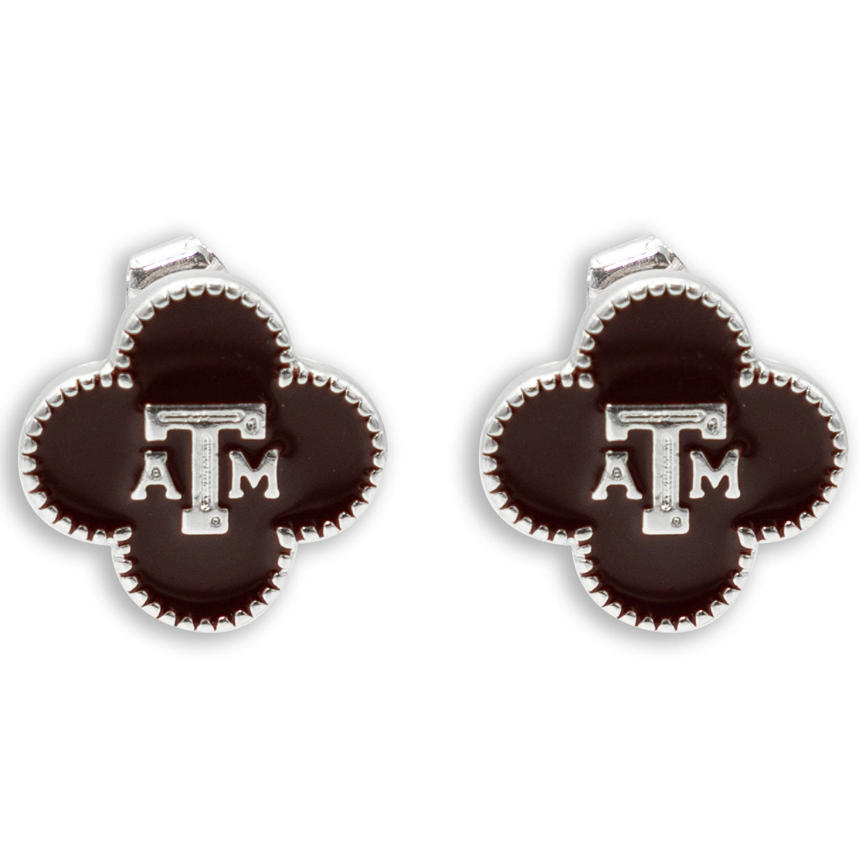 Texas A&M Maroon Adele Earrings