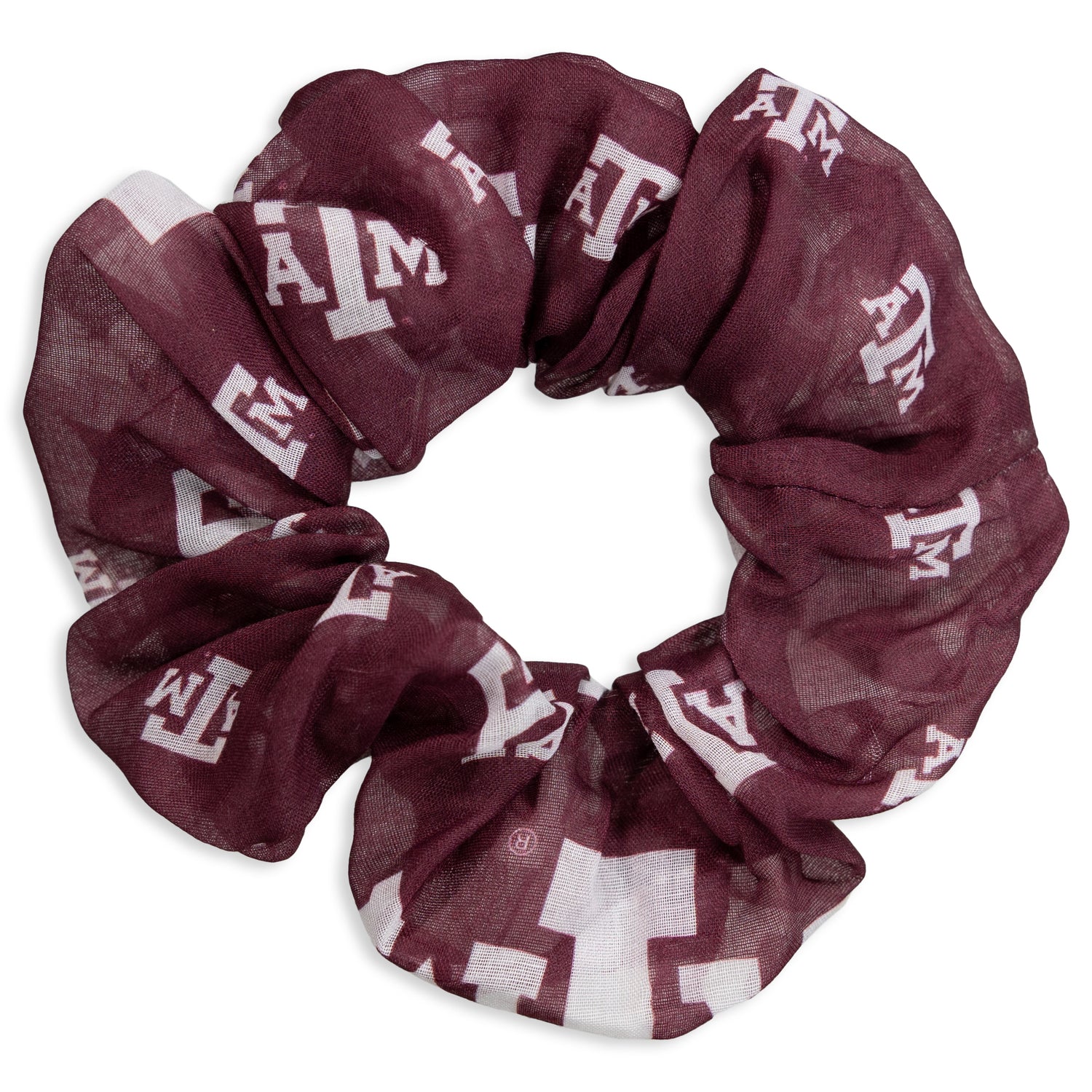 Texas A&M Natalie Foster Maroon Atm Scrunchie