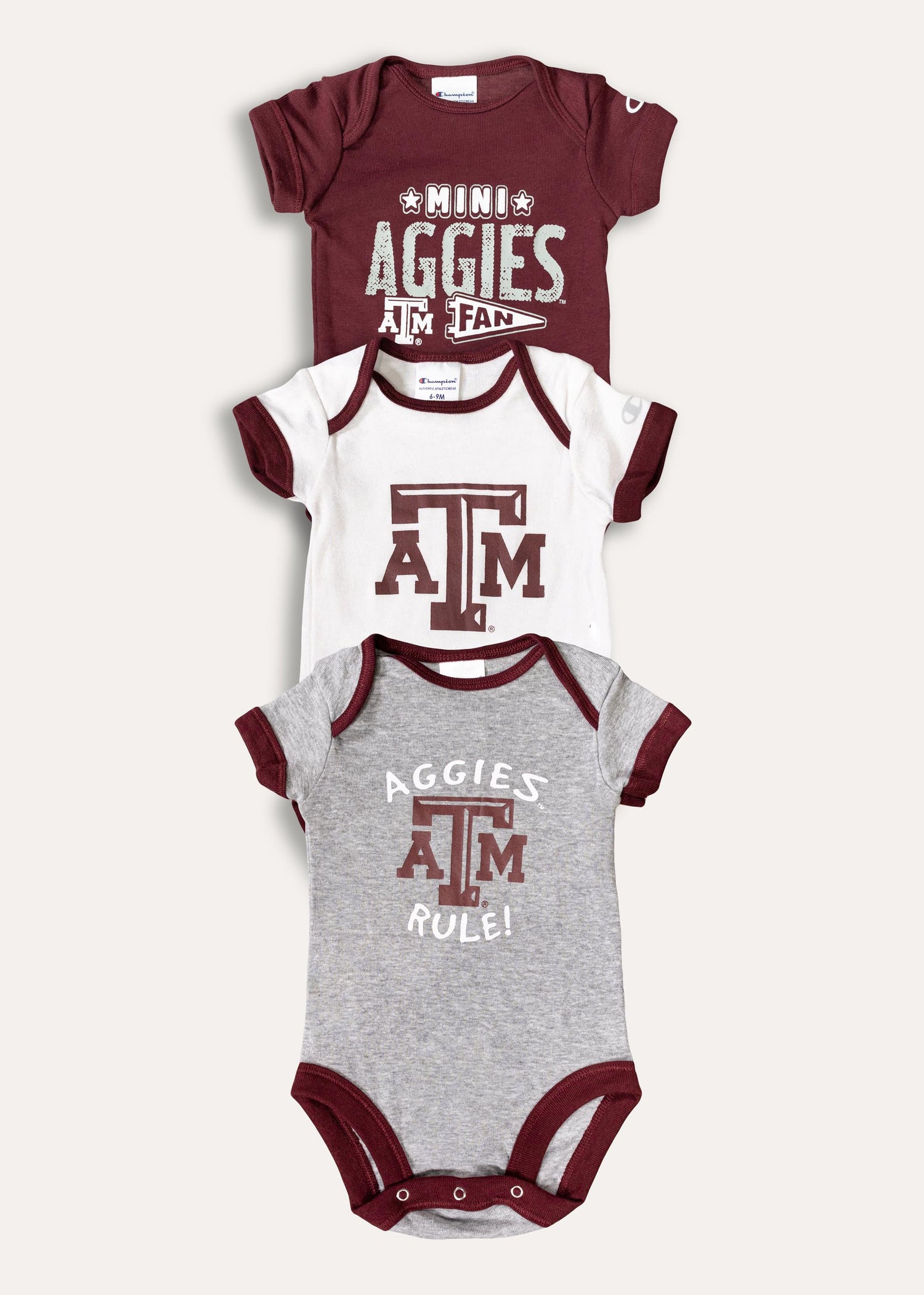 Infant 3 Pack Bodysuit Set